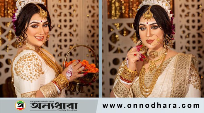 নববধূর সাজে অপু বিশ্বাস, ফেসবুকে ছবি ভাইরাল